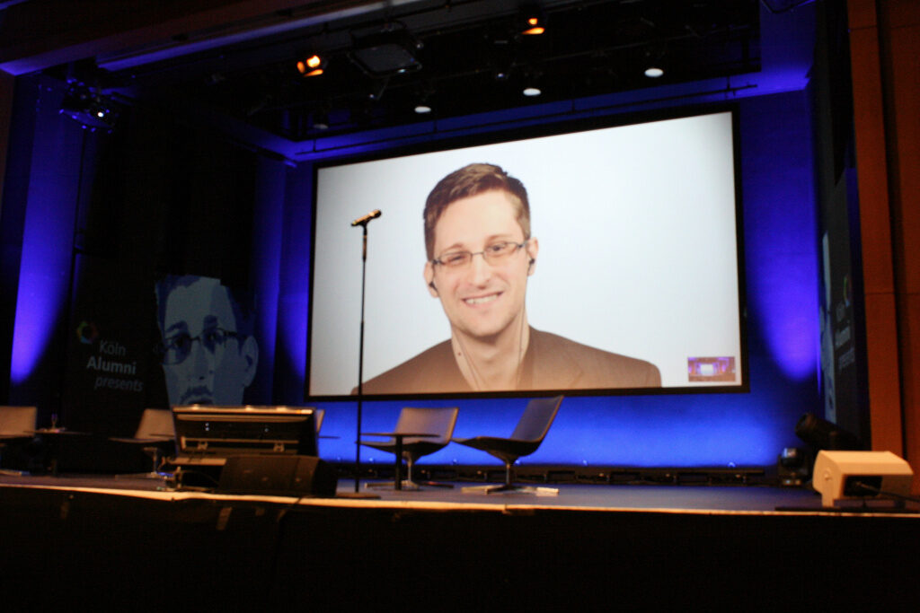 Livestream Edward Snowden
